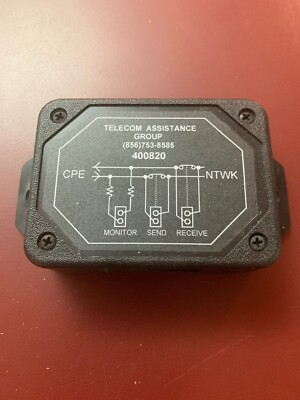 Telecom Assistance Group 400820 Network Interface Device (1) T1 Monitoring Unit