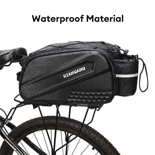 14L Multifunctional Bicycle Rear Seat Bag Waterproof Cycling Bike Rack Trunk