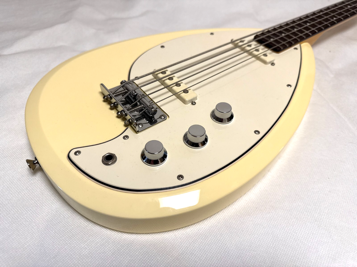 VOX V-MK3-B Mark-Ⅲ Tear Drop Shape Electric Bass Vintage White | eBay