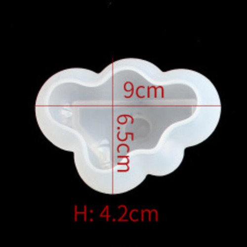 3D Silicone Cloud Shape Fondant Mould Cake Chocolate Baking Mold Decoration Tool - Picture 8 of 9