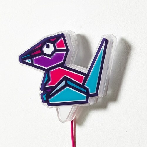 NEW) Neon-style LED light Polygon Pokemon Center Original from