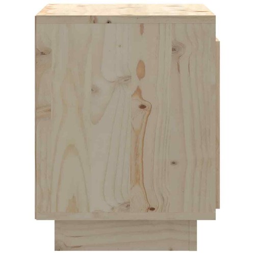Comodini 2 pz 40x30x40 cm in Legno Massello di Pino - Foto 8 di 9