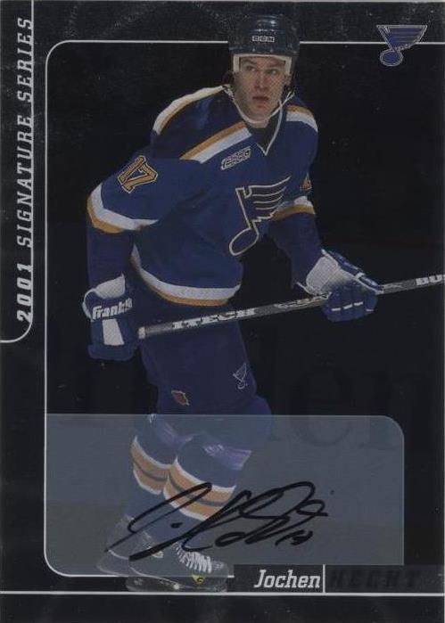 2000-01 In the Game Be A Player Signature Series - Jochen Hecht #47 - 1 of 1