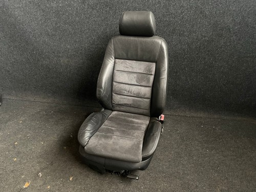 LEDER Alcantara Beifahrersitz Sportsitz Audi A6 S6 4B Sitz Ausstattung schwarz