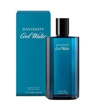 Davidoff Cool Water profumo uomo eau de toilette aromatica acquatica spray 200ml