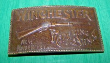 Vintage Classic - WINCHESTER REPEATING ARMS BELT BUCKLE - New Haven, CT - GUC