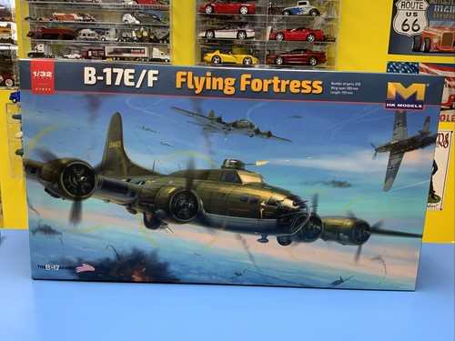Maquette HK Models 1/32 B-17F Flying Fortress Version F - Kit Plastique Neuf - Réf HKM01E029