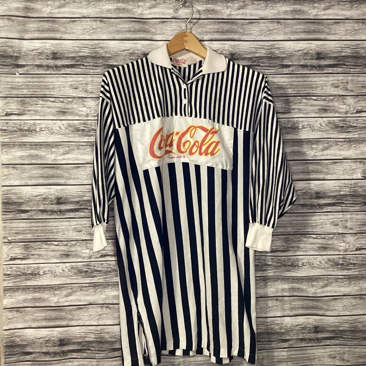 Coca cola long sleeve polo shirts top