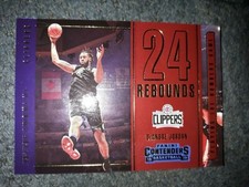 2018/2019 - Playing the Numbers Game - DeAndre Jordan - Panini Contenders -...