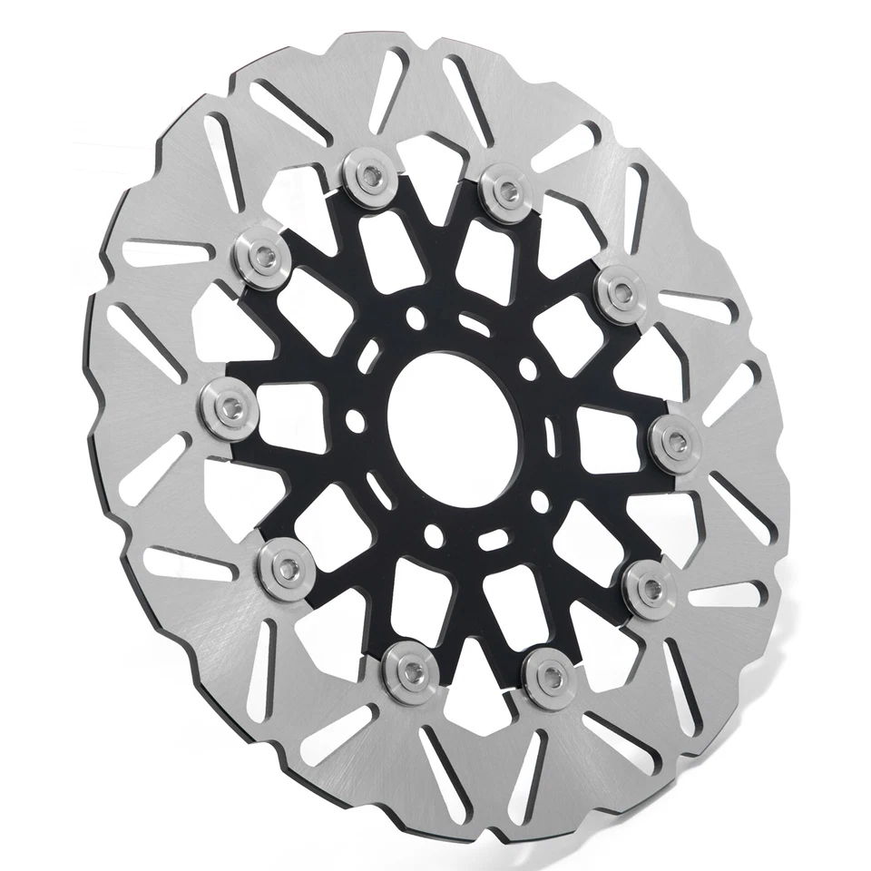 Pastillas de rotores de freno delanteras traseras de 11,5" para Harley XL 1200 R Sportster Roadster 04-08 Foto 3 de 4