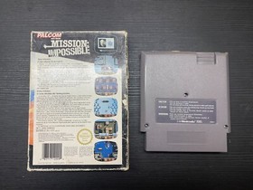 Mission Impossible Nintendo NES Sans notice PAL FR