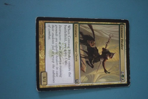 MTG CARD POOR CONDITION CENTAUR HEALER
