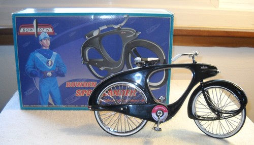 Bowden Spacelander Bicycle, Ltd Edition, Die Cast Metal 1:6 Scale, Black