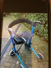 rollator walker with seat