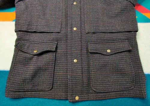 Vintage Pendleton Lobo Wool Chore Jacket Full Zip Bomber USA Made Lined Medium - Picture 2 of 9