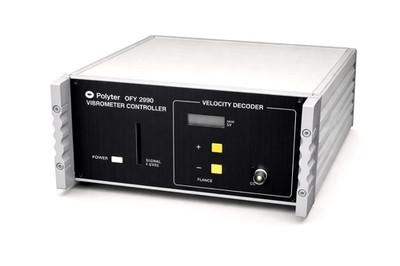 Polytec OFV 2600 Vibrometer Controller Laser Doppler Velocity Decoder - Tested