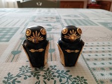 lacca birmana vintage anni ’60/’70 – artigianato Myanmar nero e oro