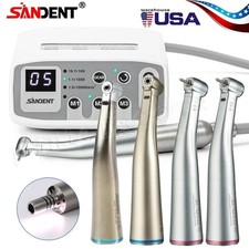 SANDENT Dental Brushless LED Electric Micro Motor 1:1/1:5 Increasing Handpiece