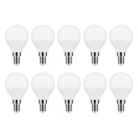 Modee E14 Led-Lampe P45 4,9W 470Lm 6000K Tageslichtweiß 10 StüCk