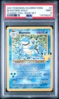2021 POKEMON CELEBRATIONS CLASSIC COLL #2 BLASTOISE-HOLO PSA 9