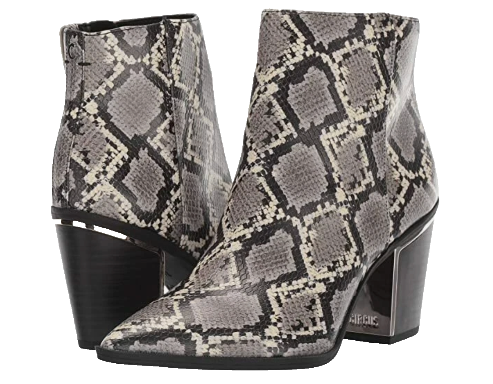 CIRCUS BY SAM EDELMAN Cal Women’s Size 7.5 Snake Heel Booties