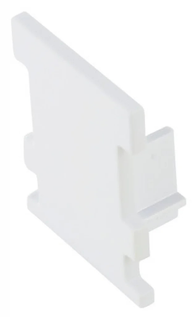 LED Tape End Cap Without Cable Entry For 21.3mm x 26mm Recessed Profiles