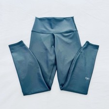 ALO Steel Grey 7/8 High Waist Airlift Leggings. Worn once- sold out Size XS