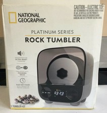National Geographic Platinum Series Rock Tumbler Professional Kit