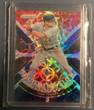 2021 Panini Prizm 05/35 Trea Turner Red And Blue Kaleidoscope Illumination IL11