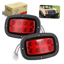 Golf Cart Tail Lights Compatible with Club Car DS 1982-up and Yamaha