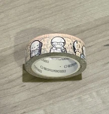 New TCMC Wonder Pens Writing Emoti washi tape roll 15 mm The Coffee Monsterz Co.