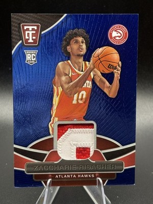 2024-25 Panini Totally Certified - RC Zaccharie Risacher #TVM-ZCR /49 Tri Color
