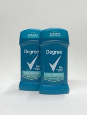 Degree Men Antiperspirant Deodorant Stick Cool Comfort 48H 2.7 Oz Each  Pack 2 