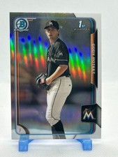 Cody Poteet 2015 Bowman Chrome Draft Refractor #108 - 1st Bowman Miami Marlins