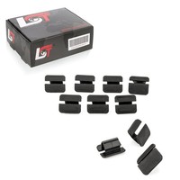 10X Innenverkleidung Abdeckung Kofferraum Halter Clips FüR Volvo XC60 XC70