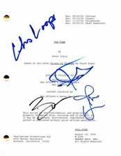 BEN AFFLECK, JEREMY RENNER, JON HAMM +1 SIGNED AUTOGRAPH THE TOWN MOVIE SCRIPT