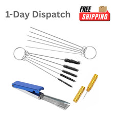4 PCS Torch Tip Cleaner Set Welding with 17 Needles 5 Brushes Carburetor Jet
