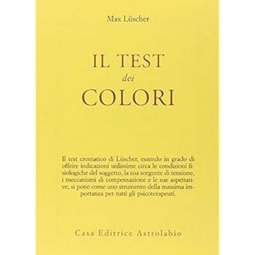 LIBRO IL TEST DEI COLORI - MAX LUSCHER - Immagine 5