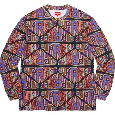 100% Authentic Supreme Perspective L/S Top Black M Medium FW20