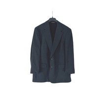 Brooks Brothers Mens Charcoal Gray Wool Blazer Sport Coat Made in USA