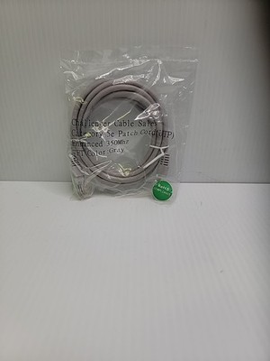 Category 5e Patch Cord Enhanced 350Mhz 7 Ft Cat 5 Cable NEW