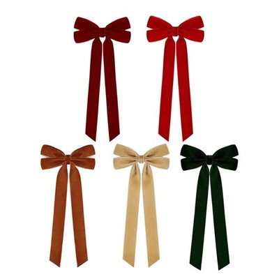 12 Samt Weihnachtsschmuck, Christbaumschmuck für Tür und