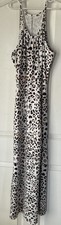 LEOPARD PRINT MAXI DRESS SIZE MEDIUM