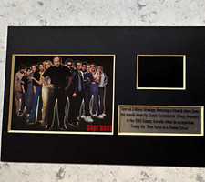 James Gandolfini ( Tony sopranos)suit swatch from the 2003 Emmy award ceremony