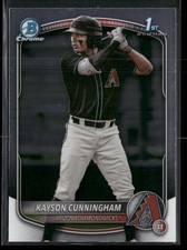 2025 Bowman Draft #BDC-84 Kayson Cunningham Chrome