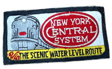 New York Central System Railroad The Scenic Water Level Route Embroidered Patch