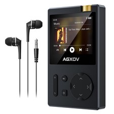 HiFi MP3 Player with Hi-Res Lossless Audio, Bluetooth 5.3 Portable Music Play...