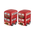 London Red Routemaster Buses - Ceramic Salt and Pepper - Brand New & Boxed