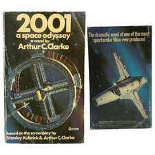 OBO🚀⭐ Vintage 2001 A SPACE ODYSSEY (ARTHUR C CLARKE) SCI FI NOVEL PAPERBACK ⭐🚀