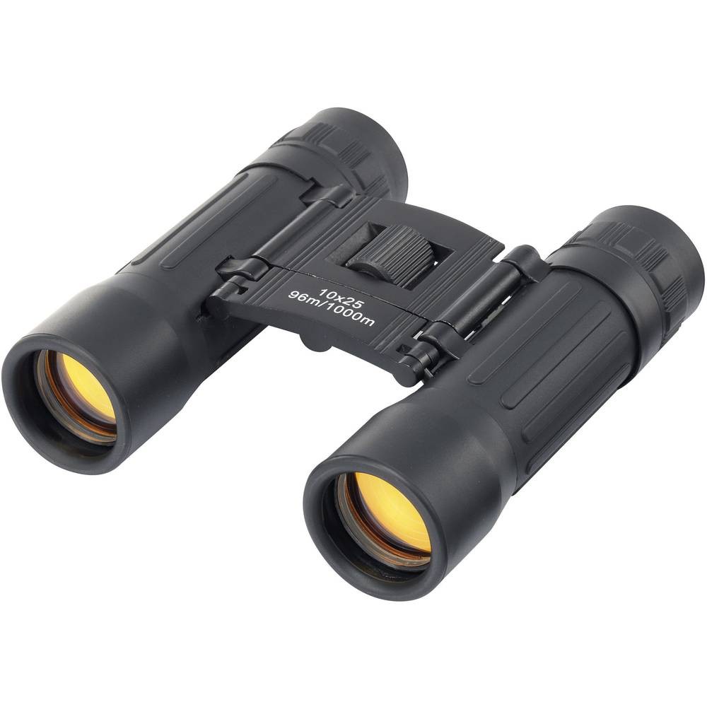 Jumelles 10x25 mm Renkforce R1007511 noir de poche pour randonnée